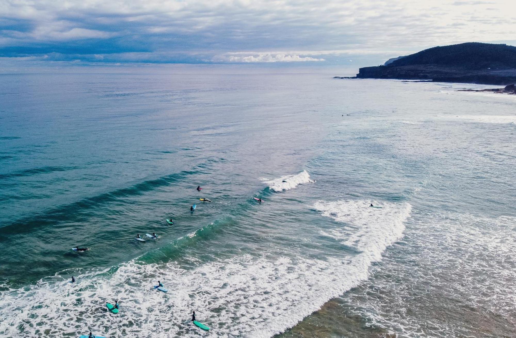 Ostello Liquid Surfhouse Langre  Esterno foto